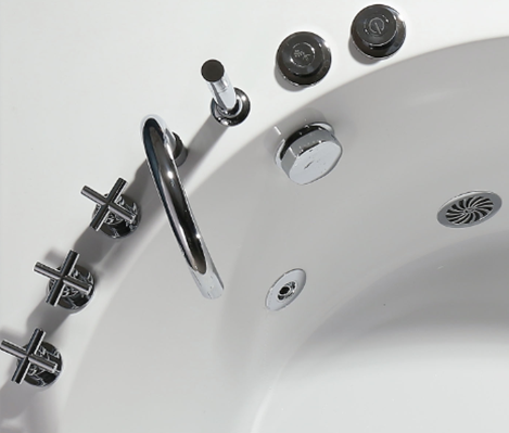 C-3912-2017 Nova instal·lació del producte de disseny de la banyera Acrílica Whirlpool Hydro Massage amb garantia de 10 anys