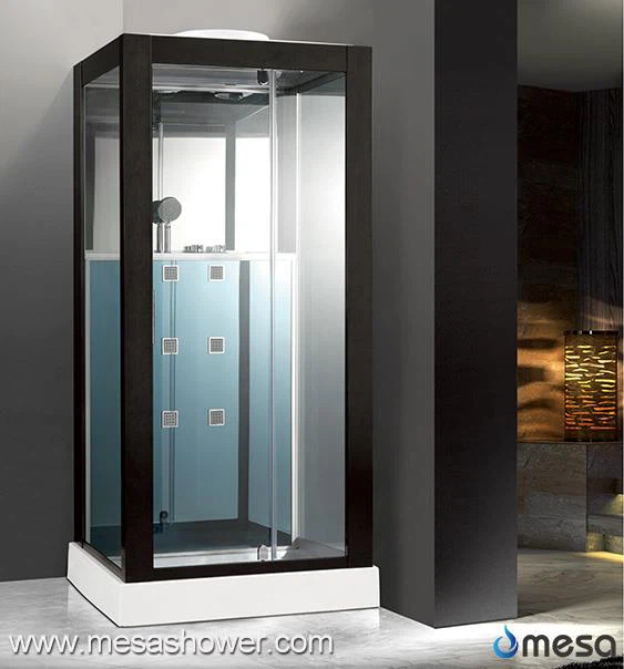 Quadre d'alumini pintat d'alumini negre amb porta de pivot