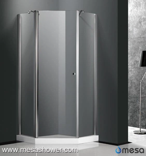 Cantonera Diamant sense marc Transparent Pivot Swing Bany Dutxa