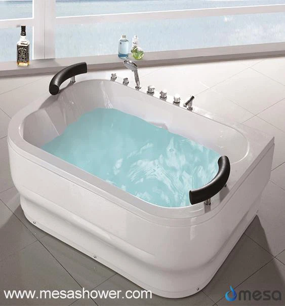 Banyera de massatge rectangular doble gran hidromassatge