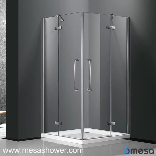 Quadre popular de forma quadrada Recinte de dutxa sense marc amb porta articulada