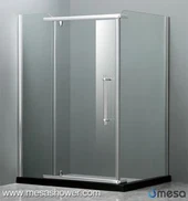 Bany Rincón de disseny simple Rectangular Porta de dutxa menys enmig de venda