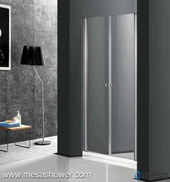 Conjunt de dutxa simple de disseny sense format per a banys sense marc