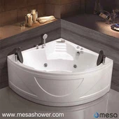 2017 Nova cantonera solitària acrílic hidromassatge hidro massatge banyera d'hidromassatge interior amb seients