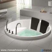 Dos Persones de talla gran d'acrílic blanc de baixa grandària