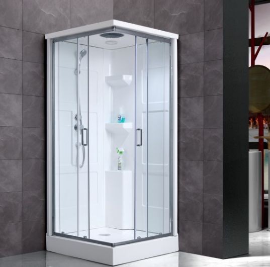 Quadrat quadrat de paret de la dutxa Tornar Set de panells