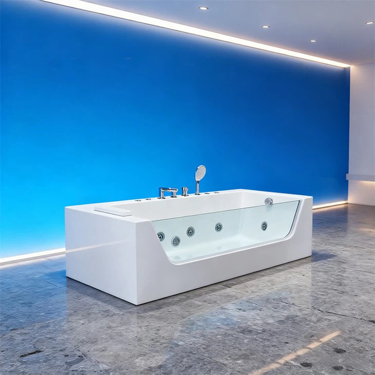 Banyera rectangular hidromassatge